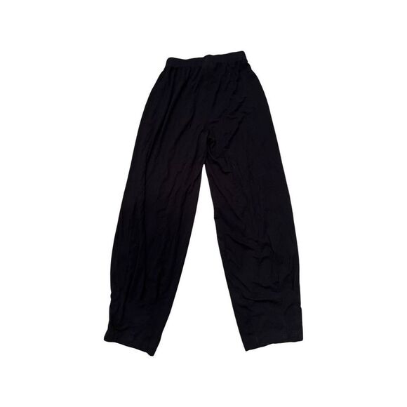 Q’Neel Black Elastic High Waist Jogger Type Linen Pants Women size 8 - Picture 8 of 14